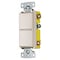 Hubbell Wiring Device-Kellems Switches and Lighting Controls, Combination Devices, Residential Grade, Decorator Series, 2) Single Pole Rockers, 15A 120V AC, Side Wired, Light Almond RCD101LA - alternate 1